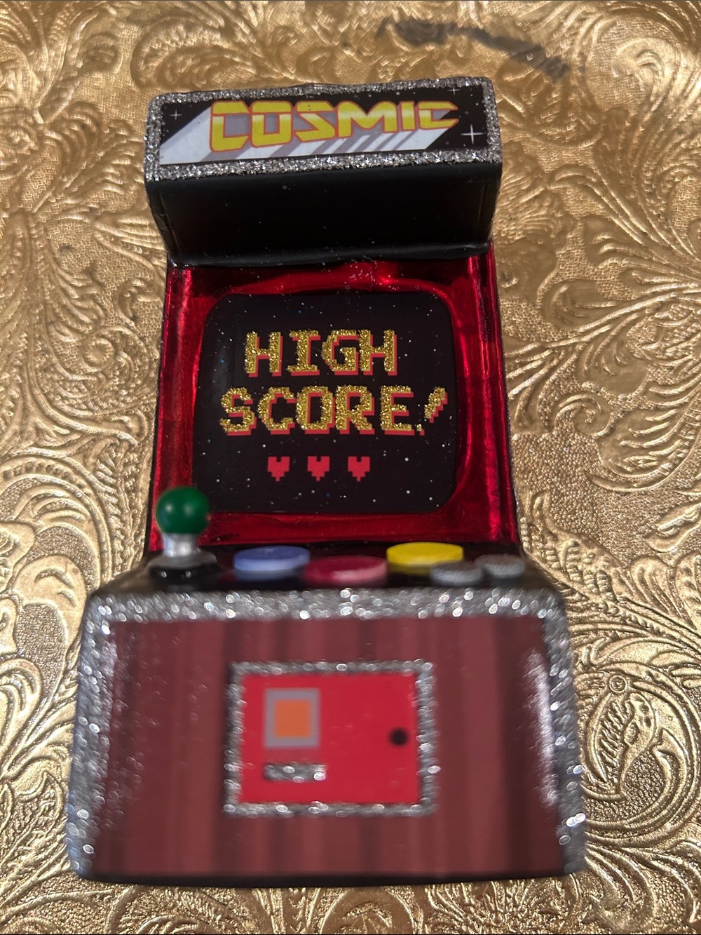 NWT Holiday Christmas Ornament Video Game 4.5”